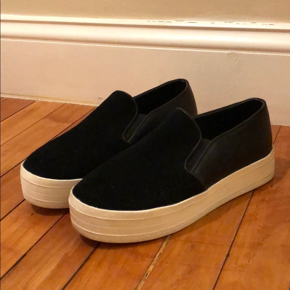Steve Madden Platform Slip Ons